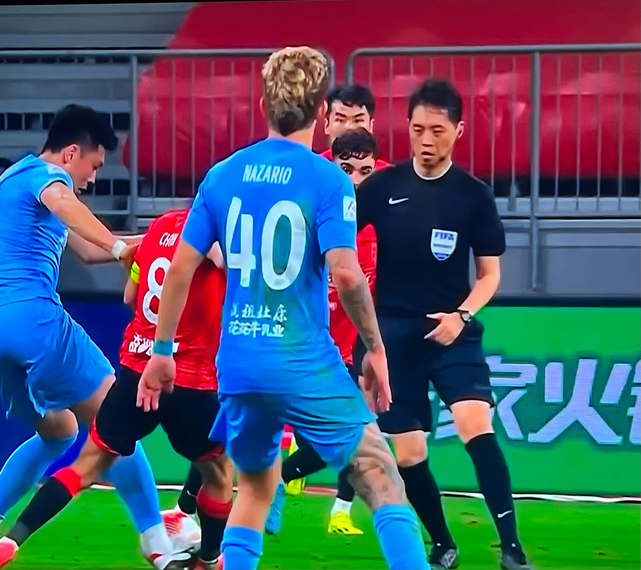 河南队抢得进球，领先优势不断扩大