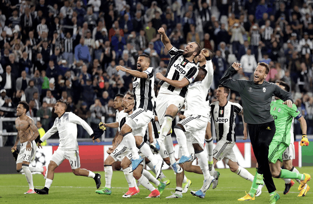 包含尤文图斯豪取胜利，晋级可能性大增的词条