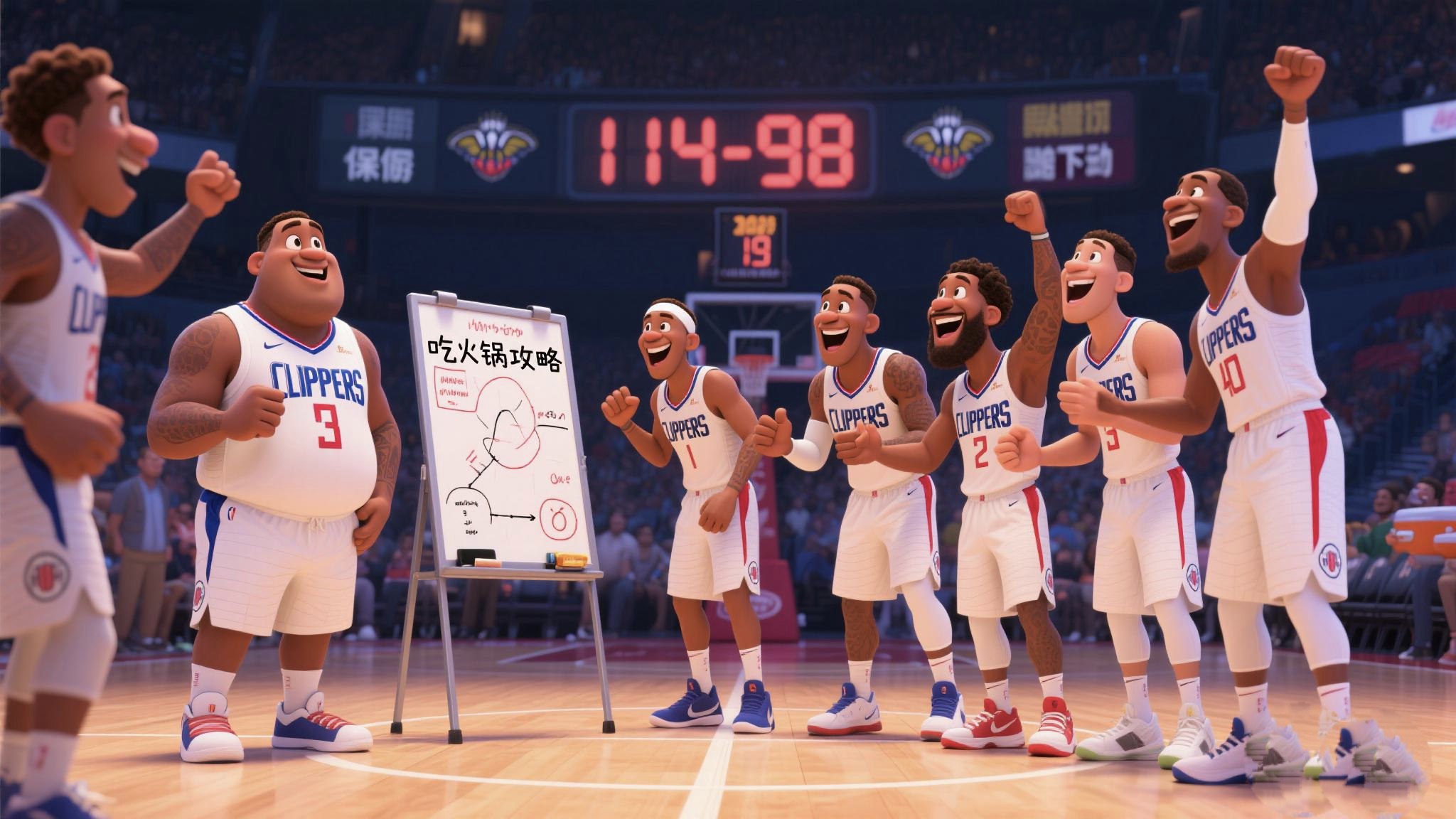 独行侠轻取快船，周琦扛起全队的简单介绍